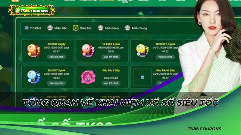 Định nghĩa xổ số siêu tốc TK88
